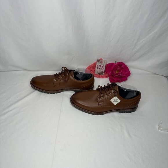 New With Tags Cole Haan Men's Midland Lug Plain Toe OxFord Shoe Size 12 - Picture 2 of 12